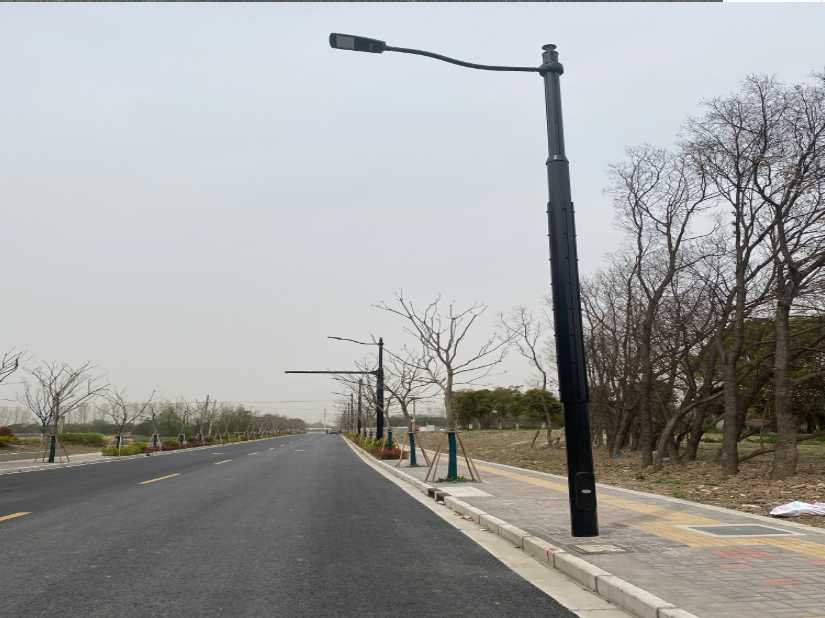 花都区上海综合杆 太阳能路灯工程